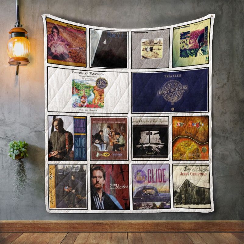 Jerry Douglas Quilt Blanket for Music Fans