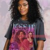 Jessie Reyez Vintage Sweater Collection with Homage Tshirt, Fan Tees, Retro 90s Sweater, Merch Gift for Movie Fans