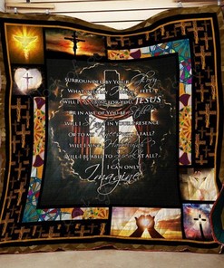 Jesus In My Heart - Religious Quilt Bedding Set