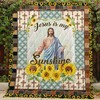 Jesus Is My Sunshine - Religious Quilt Bedding Set