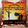 Jesus One Died For Your Soul - Religious Quilt Bedding Set