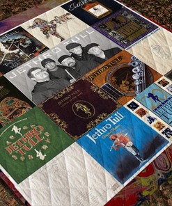 Jethro Tull Album Quilt Blanket - Great for Music Fans