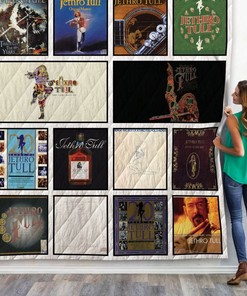 Jethro Tull Collected Quilt Blanket Bed Set for Fans