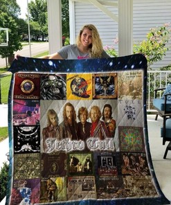 Jethro Tull Lp Album Quilt Blanket Classic Rock Bedding Set