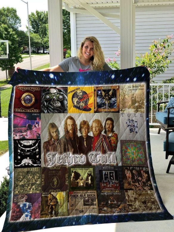 Jethro Tull Lp Album Quilt Blanket Classic Rock Bedding Set