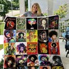 Jimi Hendrix Art Love Collection - Music Inspired Quilt Bedding Set