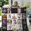 Jimi Hendrix Vintage Music - Music Inspired Quilt Bedding Set