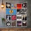 Jimmy Page Album Covers Quilt Bedding Set for Music Fans