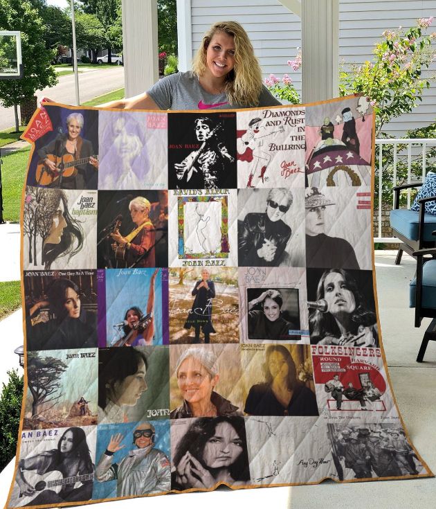 Joan Baez And The Blackhearts Collected Quilt Blanket