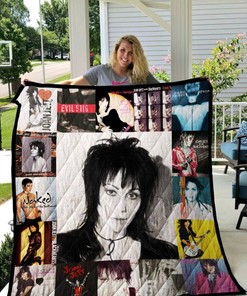 Joan Jett Quilt Blanket with Bed Set Cute