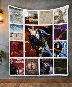 Joe Bonamassa Album Covers Quilt Bedding Set for Guitar Lovers