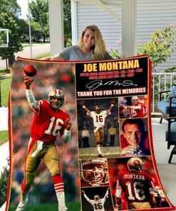 Joe Montana Quilt Bedding Set - Celebrate your love for football with this Joe Montana quilt bedding set
