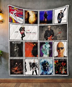 Joe Satriani Album Covers Quilt Bedding Set