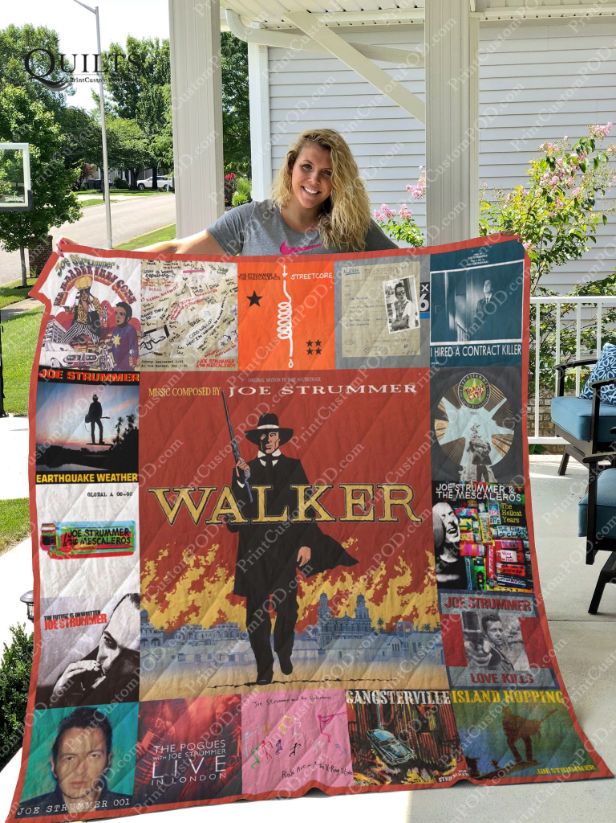 Joe Strummer Albums For Fans Ver Collection Quilt Blanket