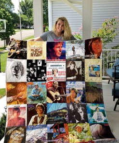 John Denver Albums For Kids Ver Collected Quilt Bedding Set