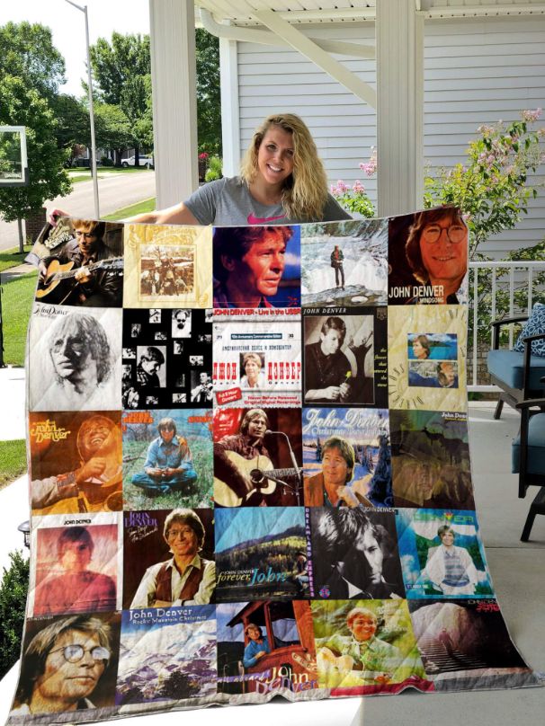 John Denver Albums For Kids Ver Collected Quilt Bedding Set