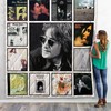 John Lennon Albums Quilt Blanket - Featuring Iconic Music By John Lennon And Soft Quilt Material