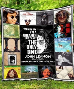 John Lennon The Beatles Inspired Quilt Bedding Set