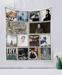 John Mayer Quilt Blanket - Best Tribute to John Mayer Fans
