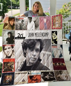 John Mellencamp Quilt Bedding Set - Best Gifts for Music Fans