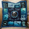Join The Dive Side Scuba Diving Quilt Blanket with Underwater Adventure Theme