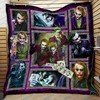 Joker Artwork Quilt - Colorful Joker Artwork Quilt Bedding Set