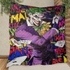 Joker Multi-Colored Cards Christmas Gifts Lover Quilt Blanket,joker Quilt Blanket