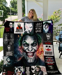 Joker Quilt Blanket DUP - Funny Joker Quotes Quilt Bedding Set