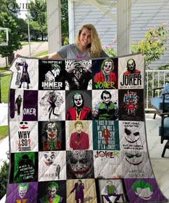 Joker Quilt Blanket DUP1 - Funny Joker Quotes Quilt Bedding Set