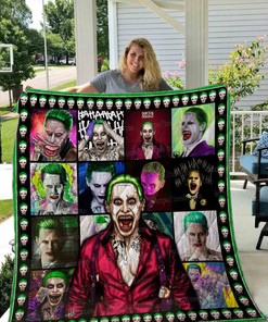 Joker Suicide Squad Collection Quilt Blanket - Joker Suicide Squad Movie Collection Quilt Bedding Set