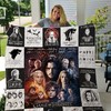 Jon Snow Game Of Thrones Fleece Bedding Set for Fans with Characteristic Style