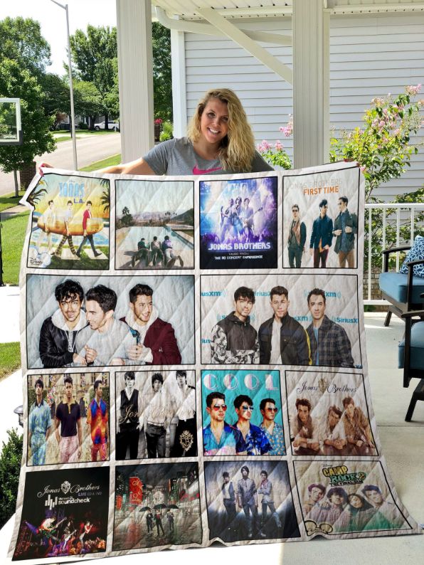 Jonas Brother Cool Quilt Blanket for Fans of The Jonas Brothers