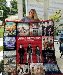 Jonas Brothers Albums Cover Poster Quilt Bedding Set For Girls
