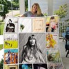 Joni Mitchell Vintage Albums Quilt Bedding Set - A True Classic for Your Bedroom