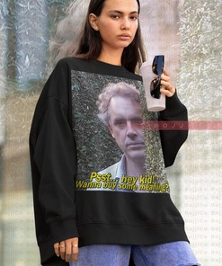 Jordan Peterson Wanna Buy Some Meaning Sweatshirt | Classic Movie T-shirts for Men | Minimalist Movie Shirts