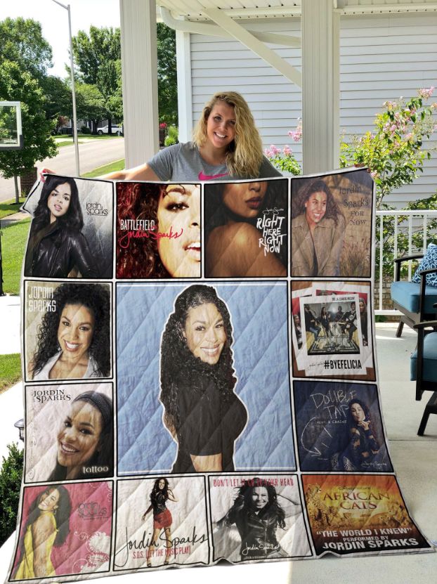 Jordin Sparks Quilt Blanket - Jordin Sparks Musical Collection Quilt Bedding Set