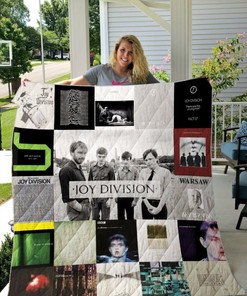 Joy Division Collected Quilt Bedding Set for Music Lovers