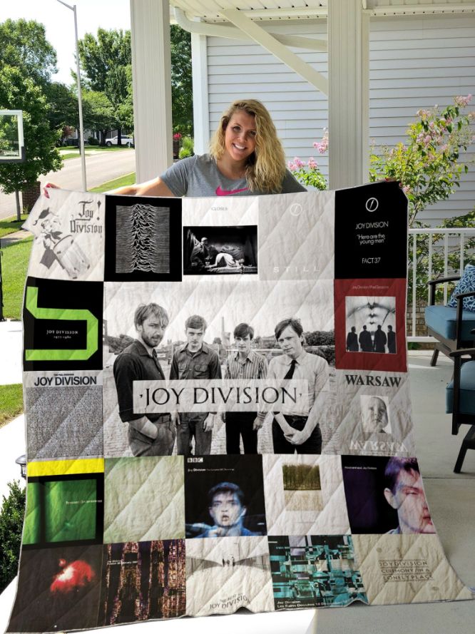 Joy Division Collected Quilt Bedding Set for Music Lovers