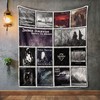 Judas Iscariot Album Covers Quilt Blanket for Fans of Heavy Metal Music