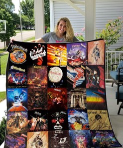 Judas Priest Live Love Quilt Bedding Set for Fans of the Band