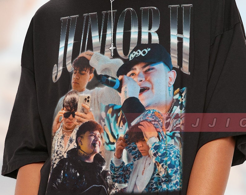 Junior H Retro 90s Sweater | Junior H Homage T-Shirt | Junior H Vintage Tee | Junior H Fan Tees - Image 2