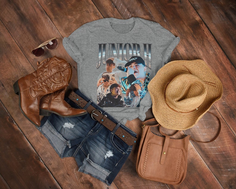 Junior H Retro 90s Sweater | Junior H Homage T-Shirt | Junior H Vintage Tee | Junior H Fan Tees - Image 3