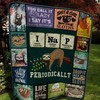 Just A Girl Sloth Quilt Blanket for Sloth Lovers