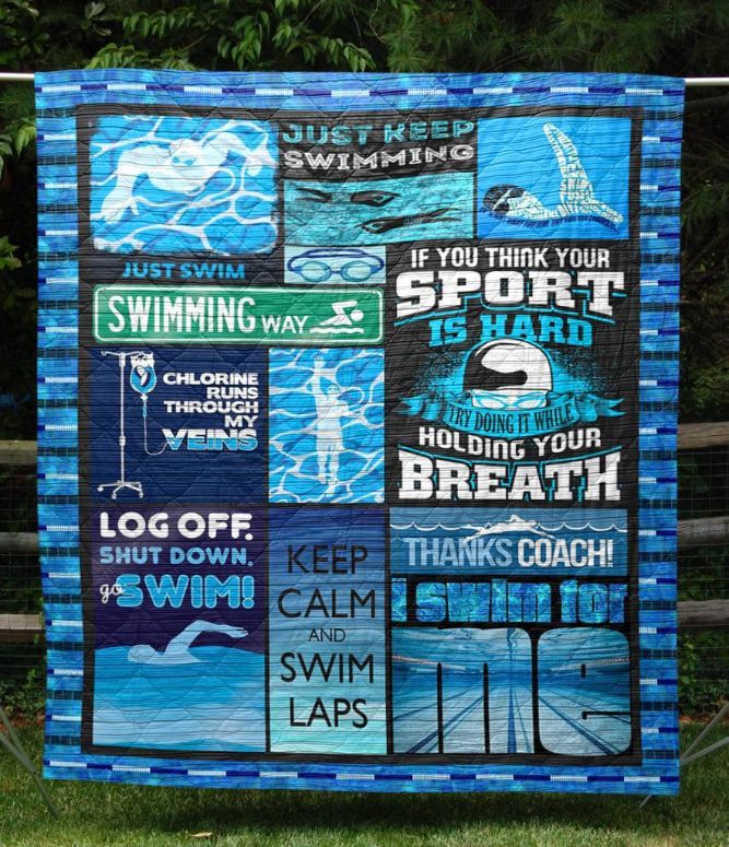 Just Swim Quilt Bedding Set for Teens