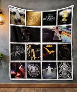 Justice Album Covers Quilt Blanket for Fans of the Band