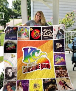 KC and The Sunshine Band Quilt Blanket 01006 for Fans of KC and The Sunshine Band