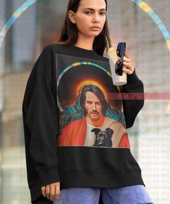 KEANU REEVES Cyberpunk Sweatshirt - Movie Fans Gifts
