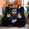 KISS Music Band Quilted Bedding Set - Perfect Gift for Fans