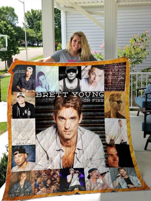 Kane Brown And Brett Young Collection Quilt Bedding Set with Bed Set Cute