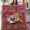 Kansas City Chiefs Collection Quilt Bedding Set with Bed Set Queen, Perfect Gifts for Fans
